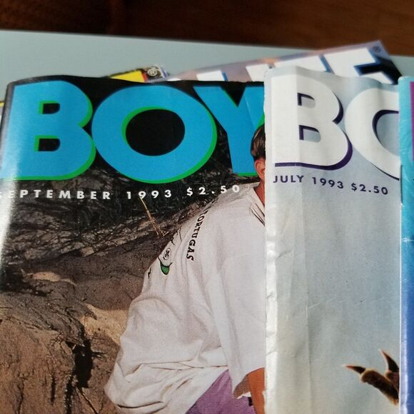 Vintage Boys Life Magazine bundle 6 magazines 1993 - Picture 3 of 10